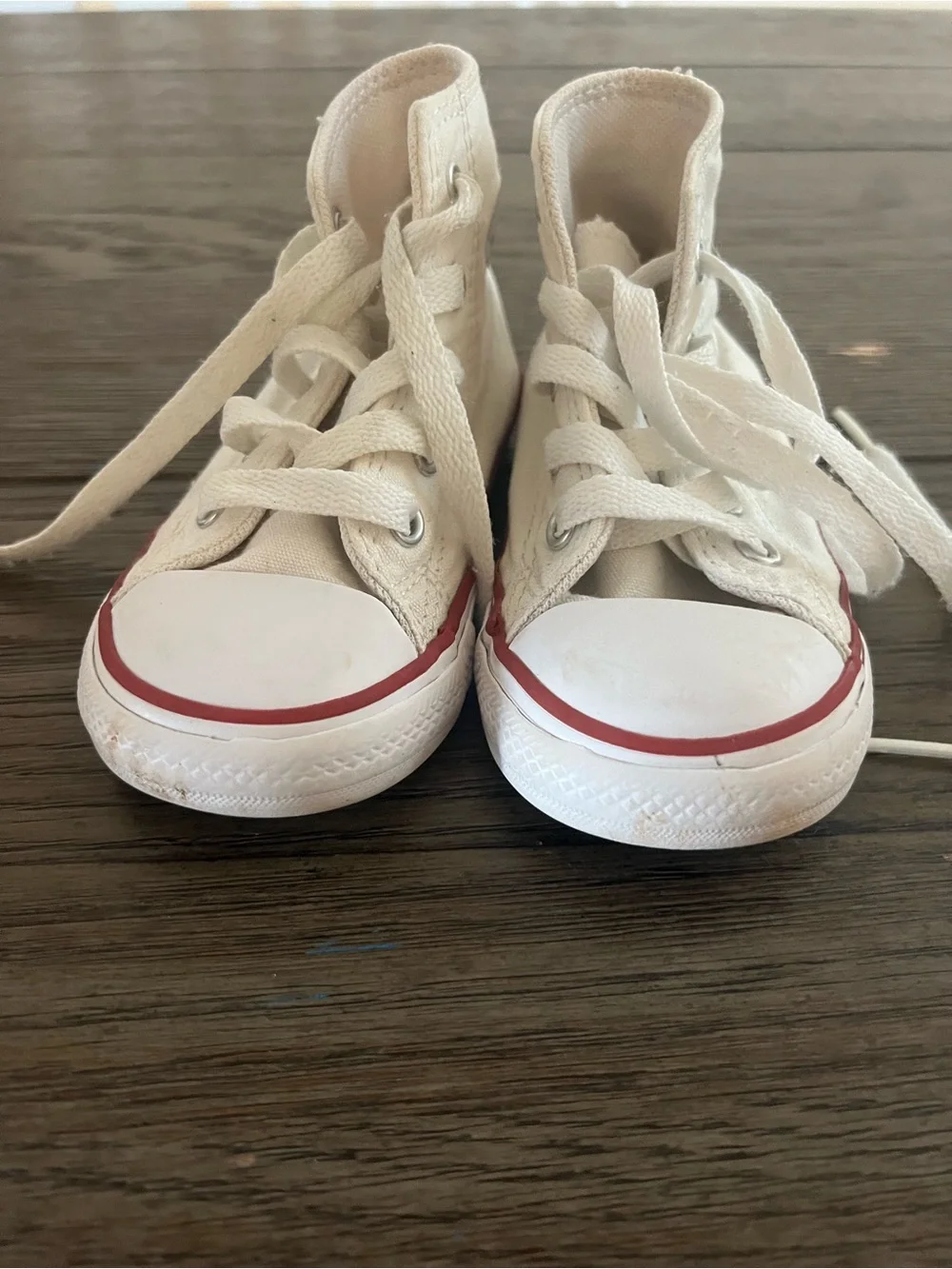 CONVERSE ALLSTAR HI OPTICAL WHITE CANVAS Toddler